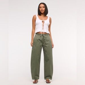 Abercrombie Pull on Barrel Pant
